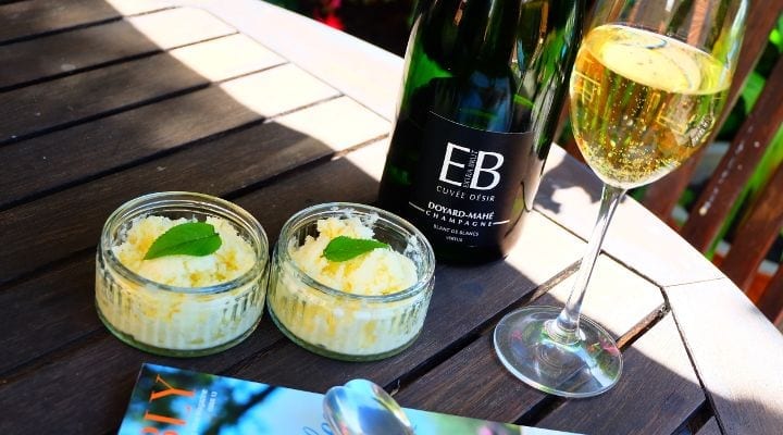 How to Make Home Made Champagne Ice Cream!