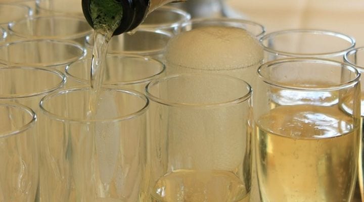 Champagneglasses The Fight for French Champagne