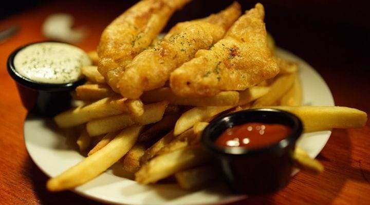 fish-and-chips Willy's Wine Bar